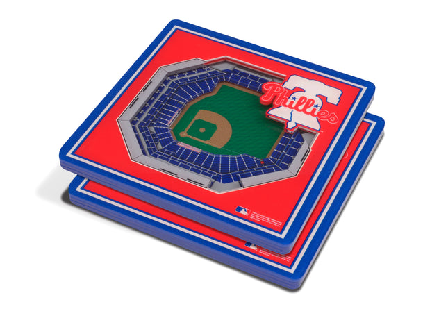 Philadelphia Phillies 3D Stadium View Coasters