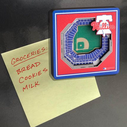 Philadelphia Phillies 3D StadiumView Magnets