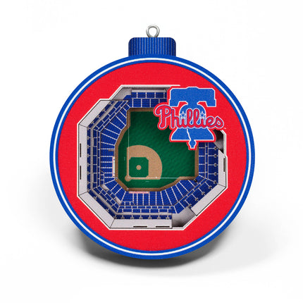 Philadelphia Phillies 3D StadiumView Ornaments