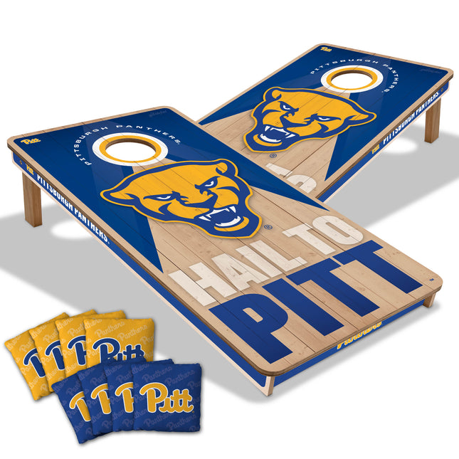 Pittsburgh Panthers 2x4 Slogan Series Cornhole Boards