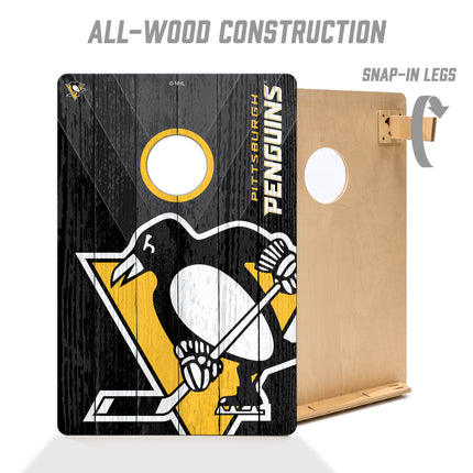 Pittsburgh Penguins 2x3 Cornhole Boards