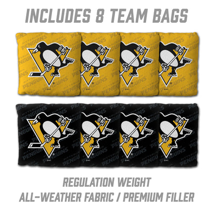 Pittsburgh Penguins 2x3 Cornhole Boards