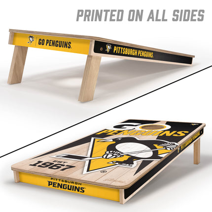 Pittsburgh Penguins 2x4 Cornhole