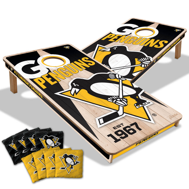 Pittsburgh Penguins 2x4 Cornhole