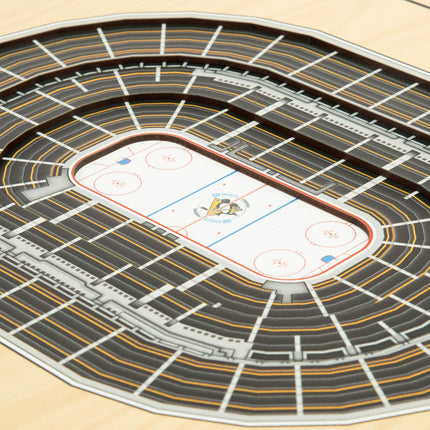 Pittsburgh Penguins 5-Layer 3D StadiumView Wall Art
