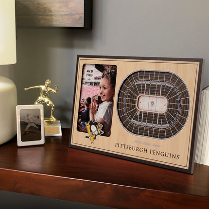 Pittsburgh Penguins 3D StadiumView Picture Frame