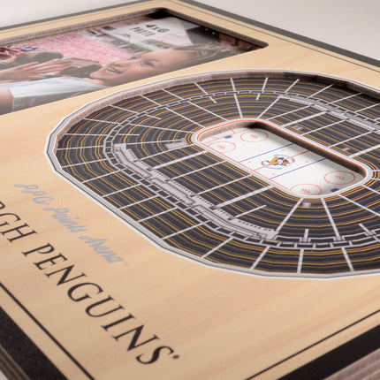 Pittsburgh Penguins 3D StadiumView Picture Frame