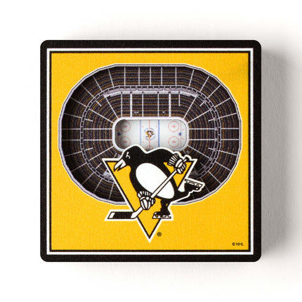 Pittsburgh Penguins 3D StadiumView Magnets