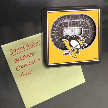 Pittsburgh Penguins 3D StadiumView Magnets