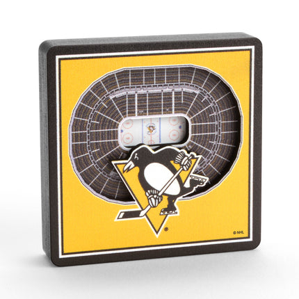 Pittsburgh Penguins 3D StadiumView Magnets