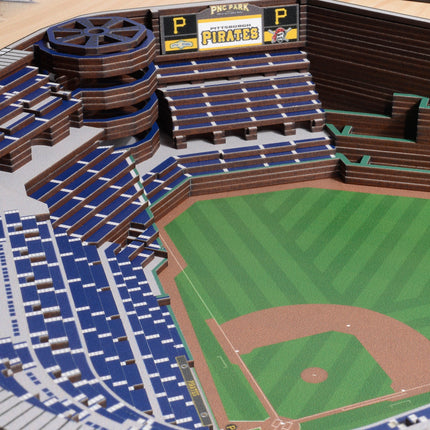Pittsburgh Pirates 25 Layer Stadium Art
