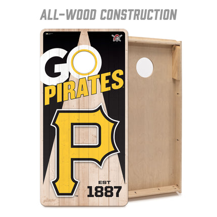 Pittsburgh Pirates Cornhole Boards 2x4