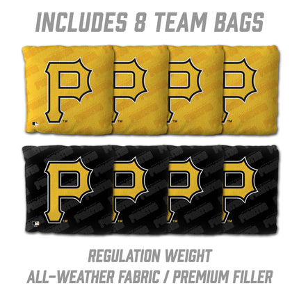 Pittsburgh Pirates Cornhole Boards 2x4