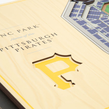 Pittsburgh Pirates 5-Layer 3D StadiumView Wall Art