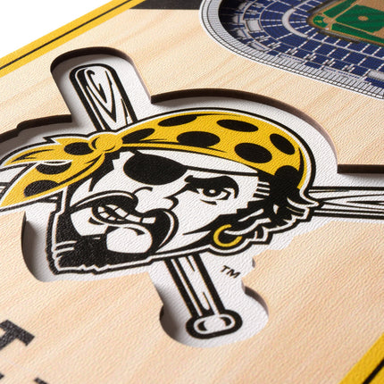 Pittsburgh Pirates 3D Stadium 6x19 Banners