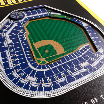 Pittsburgh Pirates 8x32 3D Stadium Banner