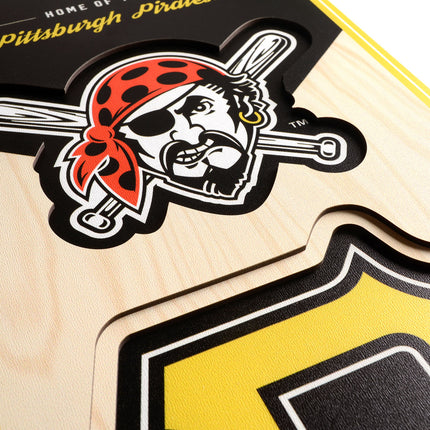 Pittsburgh Pirates 8x32 3D Stadium Banner