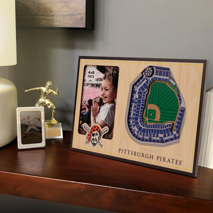 Pittsburgh Pirates 3D StadiumView Picture Frame