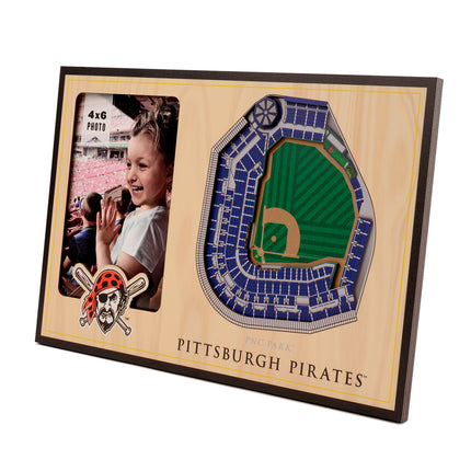 Pittsburgh Pirates 3D StadiumView Picture Frame