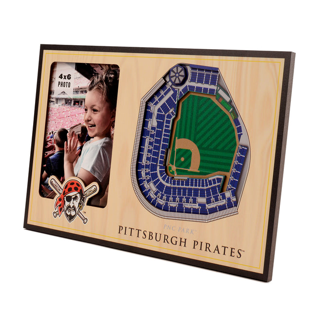 Pittsburgh Pirates 3D StadiumView Picture Frame