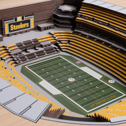 Pittsburgh Steelers 25 Layer Stadium Art