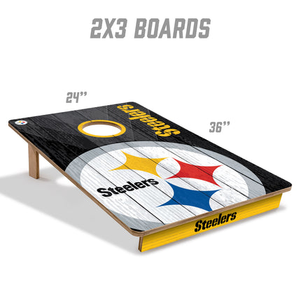 Pittsburgh Steelers 2x3 Cornhole Boards