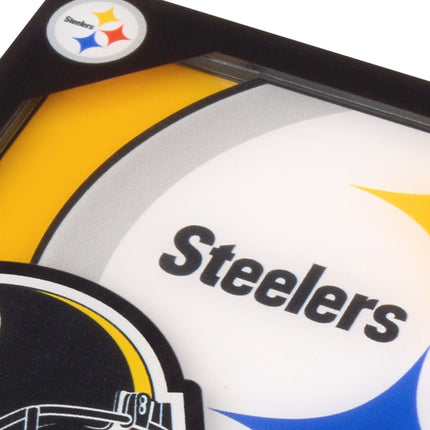 Pittsburgh Steelers 3D Logo Series Coasters