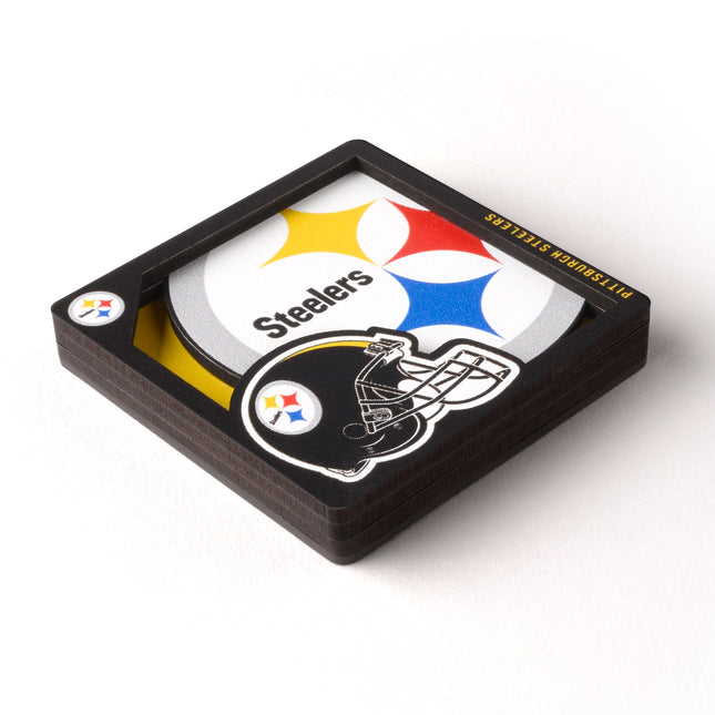 Pittsburgh Steelers 3D Logo Series Magnet