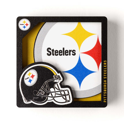 Pittsburgh Steelers 3D Logo Series Magnet