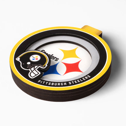 Pittsburgh Steelers 3D Logo Series Ornament