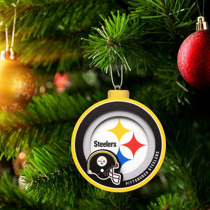 Pittsburgh Steelers 3D Logo Series Ornament