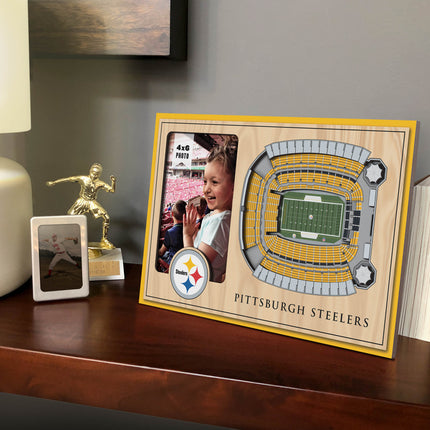 Pittsburgh Steelers 3D StadiumView Picture Frame