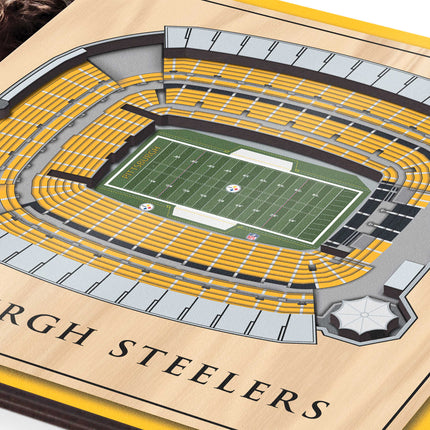 Pittsburgh Steelers 3D StadiumView Picture Frame