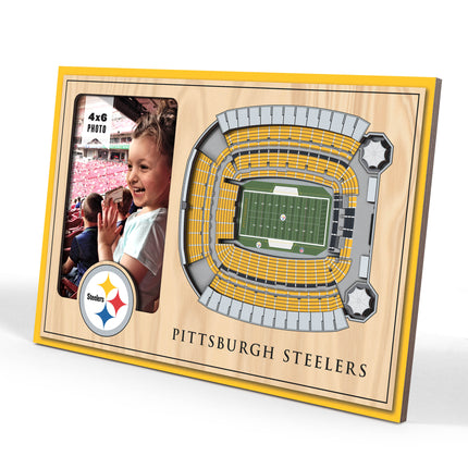 Pittsburgh Steelers 3D StadiumView Picture Frame