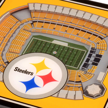 Pittsburgh Steelers 3D Stadium View Coasters