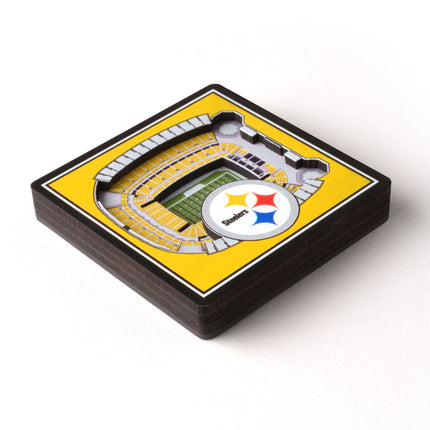 Pittsburgh Steelers 3D StadiumView Magnets
