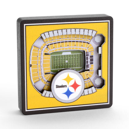 Pittsburgh Steelers 3D StadiumView Magnets