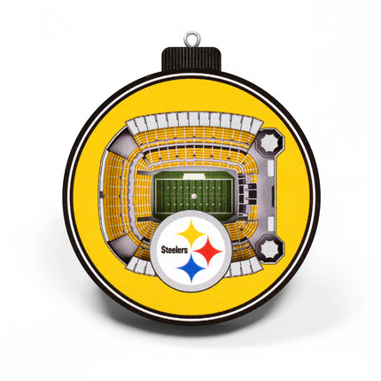 Pittsburgh Steelers 3D StadiumView Ornaments