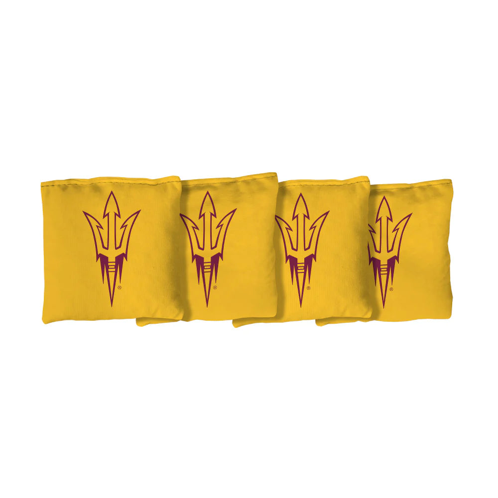 Arizona State Sun Devils Yellow Cornhole Bags