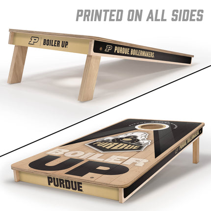 Purdue Boilermakers 2x4 Slogan Series Cornhole Boards