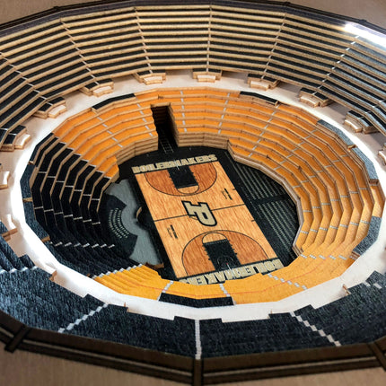 Purdue Boilermakers 25-Layer StadiumView End Table