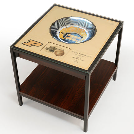 Purdue Boilermakers 25-Layer StadiumView End Table
