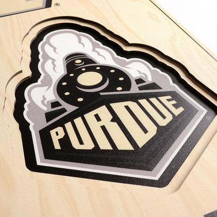 Purdue Boilermakers 8x32 3D Stadium Banner