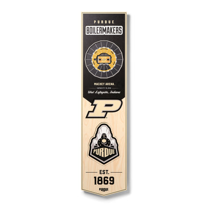 Purdue Boilermakers 8x32 3D Stadium Banner