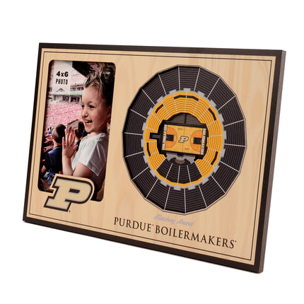 Purdue Boilermakers 3D StadiumView Picture Frame