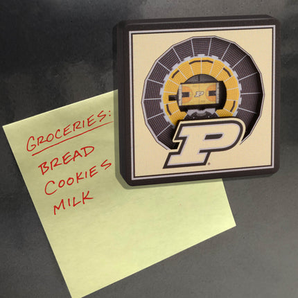 Purdue Boilermakers 3D StadiumView Magnets
