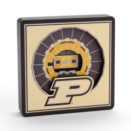 Purdue Boilermakers 3D StadiumView Magnets