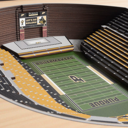 Purdue  Boilermakers 25-Layer StadiumViews 3D Wall Art