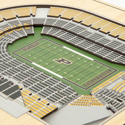 Purdue Boilermakers 5-Layer 3D StadiumView Wall Art