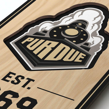 Purdue Boilermakers 3D Stadium 6x19 Banners